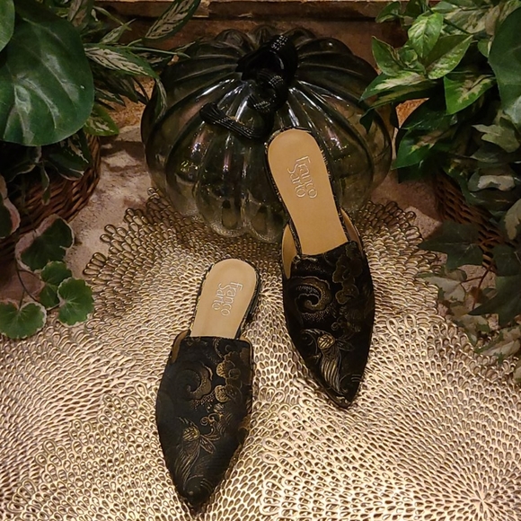 Franco Sarto Shoes - Franco Sarto Brocade Mules